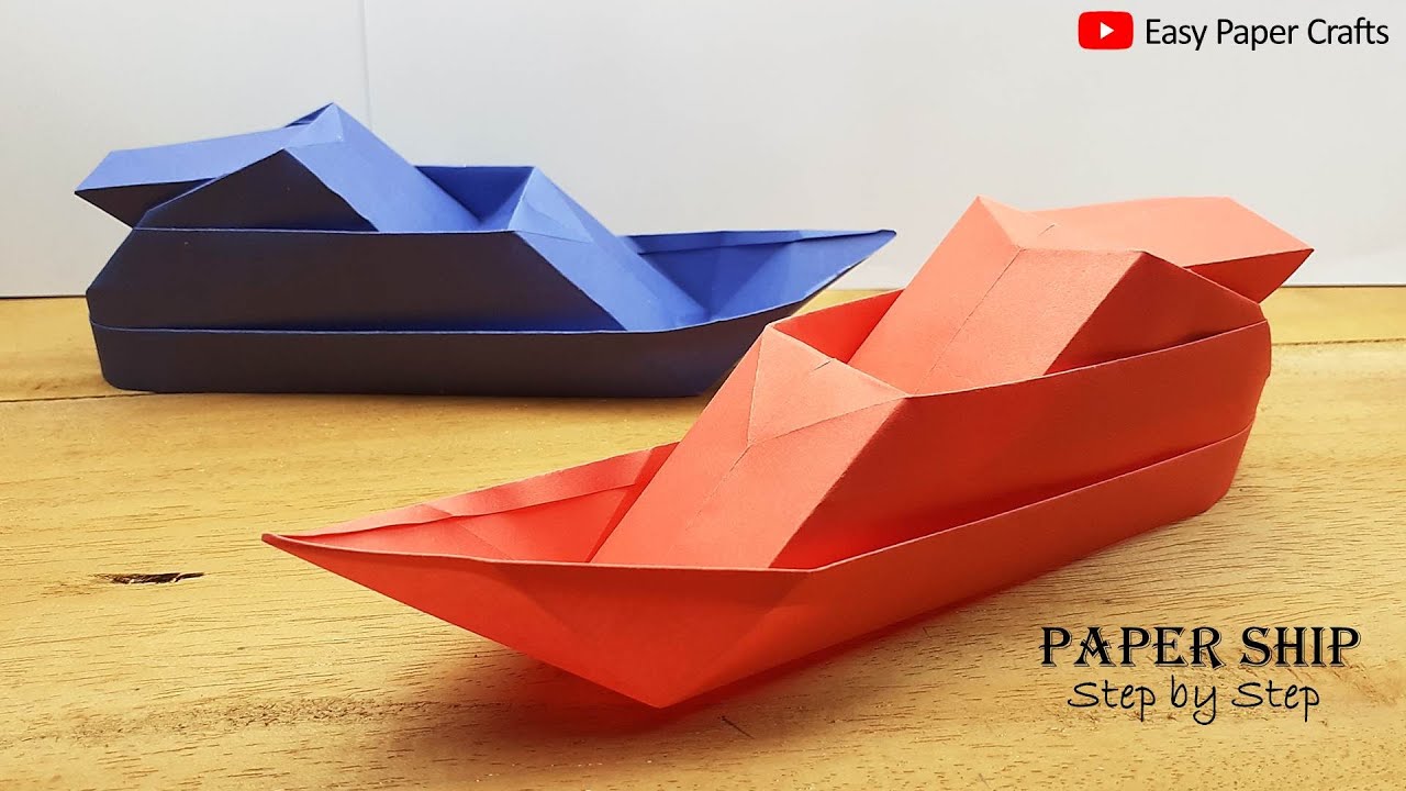 How To Make A Paper Pirate Ship