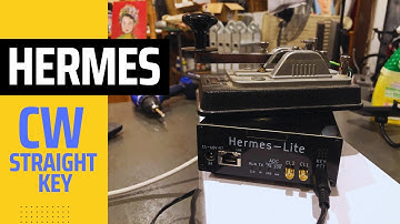 Hermes Lite II - Straight Key CW