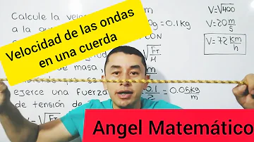 ¿Cómo calcular la fuerza de tension de una cuerda?