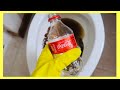 Put Baking Soda & Coke in your TOILET BOWL & WATCH WHAT HAPPENS!! (Secret Formula) | Andrea Jean