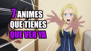 7 Animes Recomendados Poco Conocidos QUE VALEN LA PENA VER!!(Parte 5)