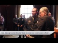 Gov. Nixon presents Medal of Valor to law enforcement officers