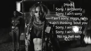 beyonce sorry official song