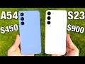 Samsung galaxy s23 vs galaxy a54 real life user comparison