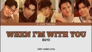 BGYO - 'When I'm With You' Color-coded Lyrics