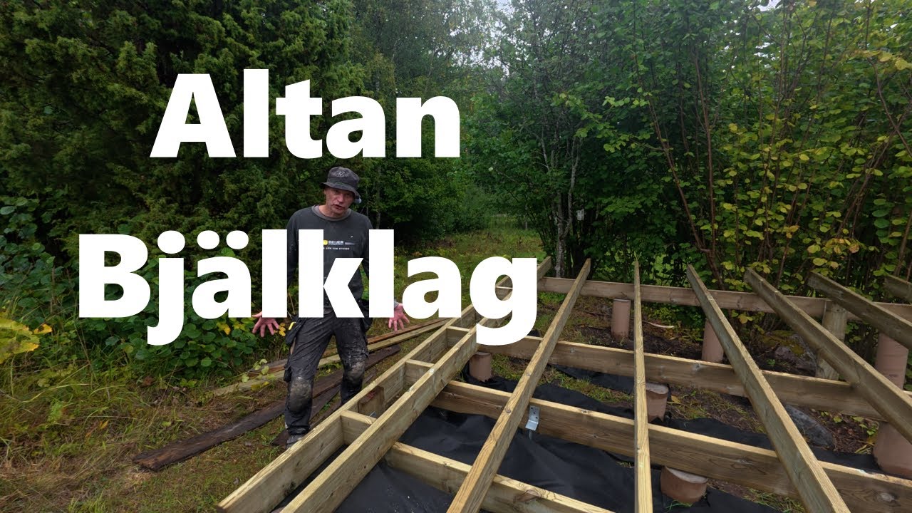 Altan bjälklag del 1 Norrtälje 