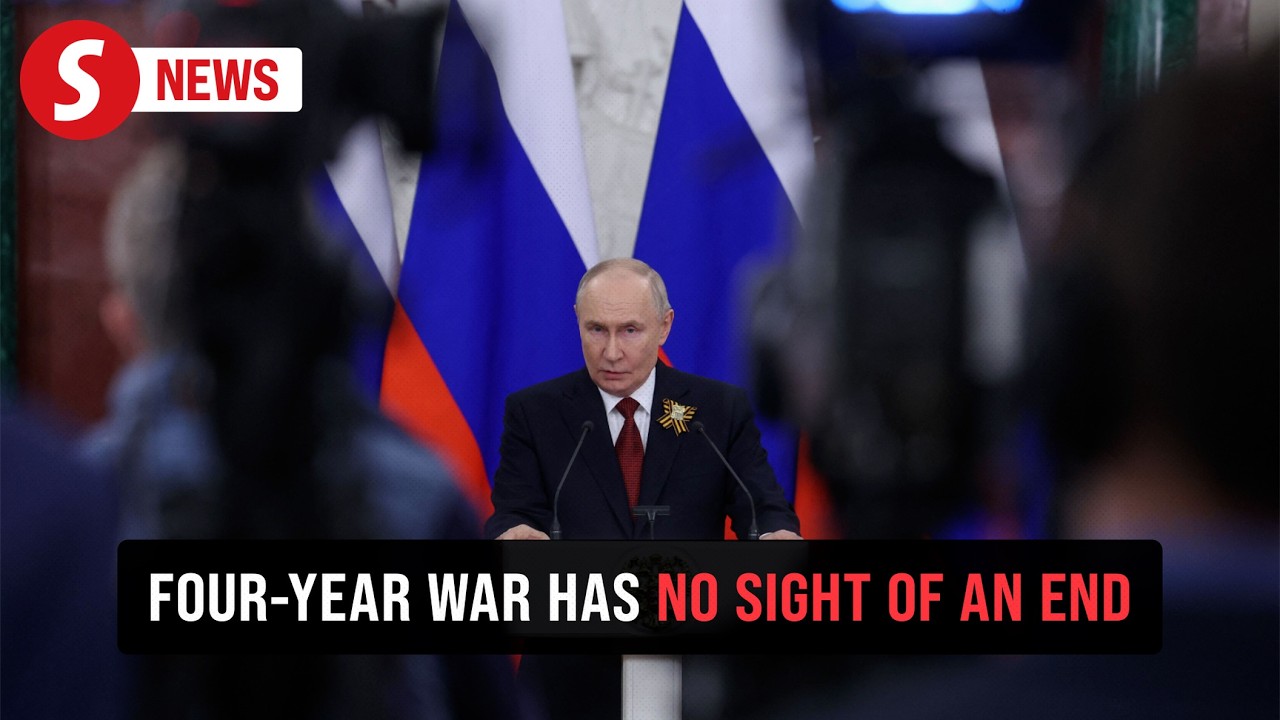 Putin says he thinks the Ukraine conflict is coming to an end - YouTube