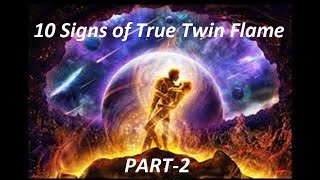 10 signs of True Twin Flame !! PART-2 (In Hindi)