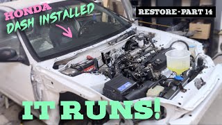 Honda Civic Hatchback - Part 14 - Dashboard Install and Running - Make it So