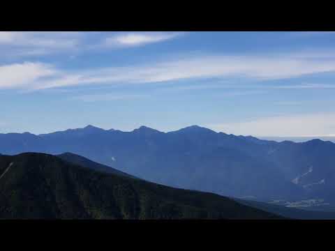 八ヶ岳　西天狗岳山頂からの眺望　2018年8月18日8:30