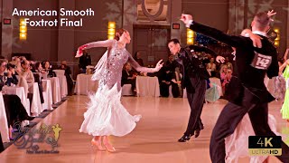 Open Professional American Smooth Ballroom Dancing Final - Foxtrot Yuletide Ball 2022