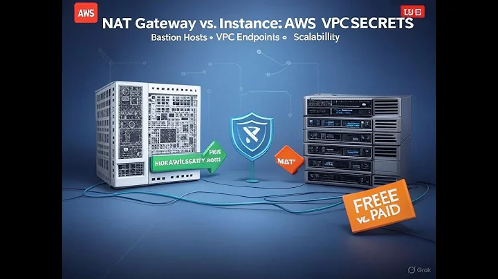 AWS VPC Deep Dive: NAT Gateways vs. Instances, Bastion Hosts & Private Connectivity Explained!