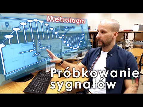 AGH - Metrologia - Próbkowanie sygnałów (cyfrowe przetwarzanie sygnałów)