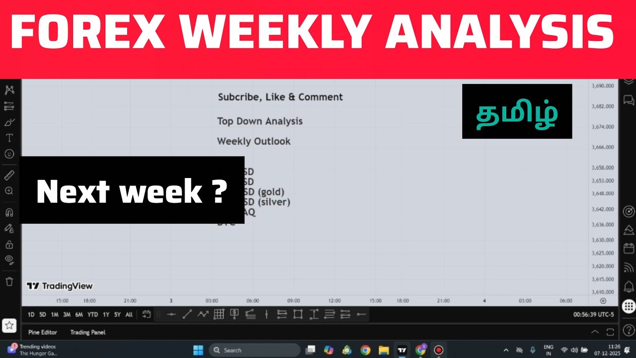 Top Forex Analyst Reveals Weekly Strategy in Tamil
