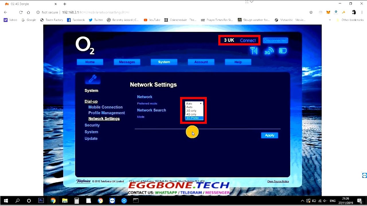 How to unlock O2 UK Huawei E3372h modem YouTube