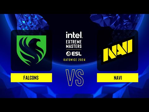 Falcons vs. NaVi - Map 2 [Mirage] - IEM Katowice 2024 - Group A