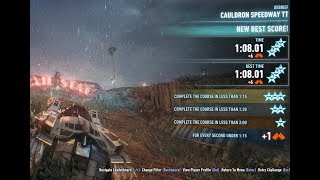 Batman: Arkham Knight - Batmobile & Cauldron Speedway TT: 1:08.01 +6 points [3 stars] screenshot 5