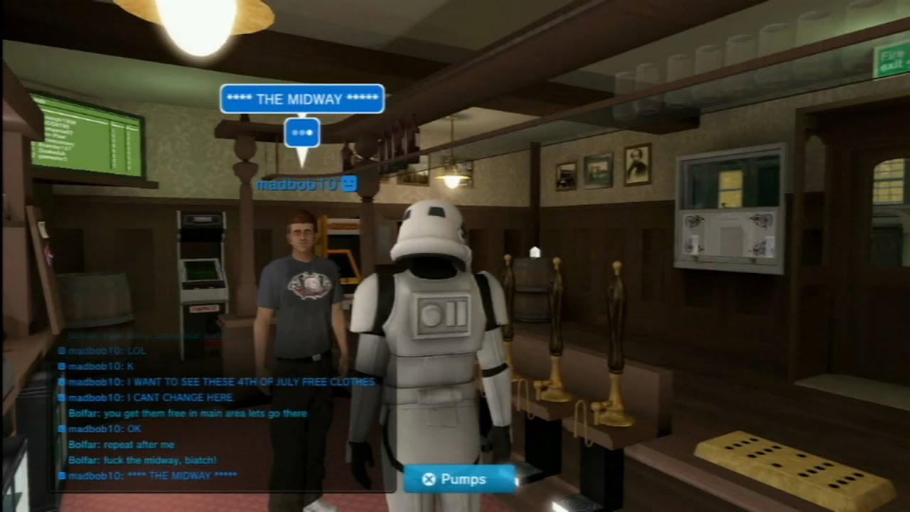 Classic Game  Room PLAYSTATION  HOME  JULY 2010 review 