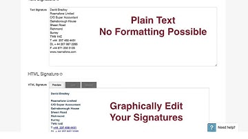 Changing Your Email Signature