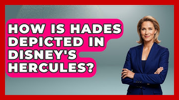 How Is Hades Depicted In Disney