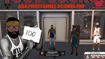 Scoring 100 points in Jordan Rec Center ft.Abatouttahell