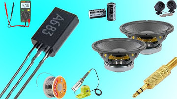 A 683 Amplifier Circuit|How To Make Amplifier Using A 683 Transistor|A 683 Projects|Mni Amplifier