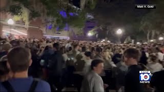 Fear causes chaos at University of Florida vigil