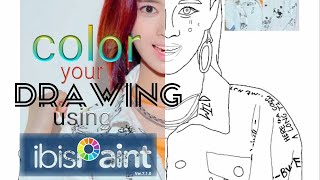 EASY COLOR YOUR DRAWING USING IBIS PAINT / NiziU RIMA | PART 1..