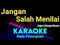 JANGAN SALAH MENILAI - Nada Wanita | KARAOKE HD Tagor Pangaribuan