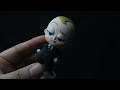 Making The Boss Baby with air dry clay.