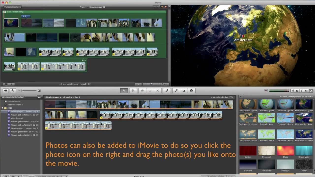 iMovie '11 tutorial