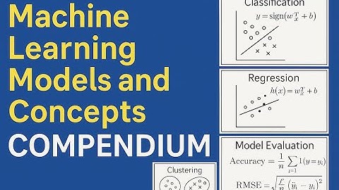 Teaching Machines How to Learn — Machine Learning Models & Concepts Made Easy