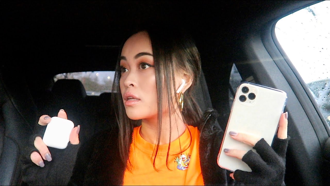 J’essaye des AirPods pour la première fois • Unboxing IPhone 11 pro max📱