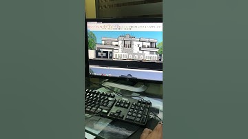 contact us to design your dream-house #architecture #3danimation #3dmodeling #frontelevation#classic