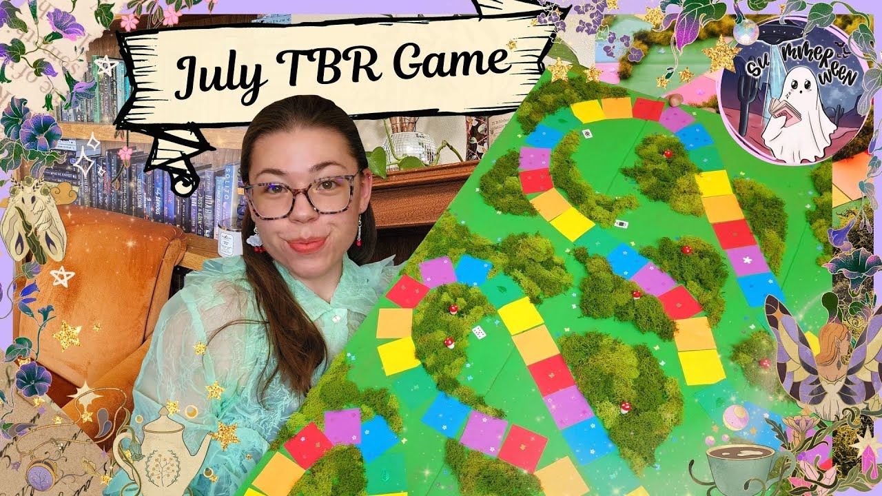 TBR Board Game Picks My July Reads + My Summerween Readathon Plans!📚🎲🧚‍♀️👻🛸✨️