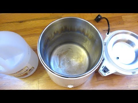 How To Clean A Water Distiller With Descaler And Cleaner 