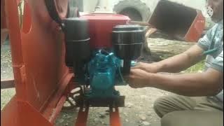 cara Menghidupkan mesin Molen semen