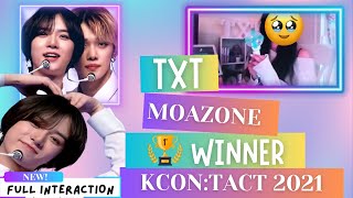 TXT MOAZONE Winner // FULL Interaction // KCON 2021