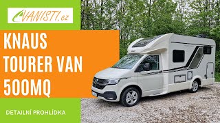 Knaus Tourer Van 500MQ (2023) - detailní prohlídka vozu - roomtour