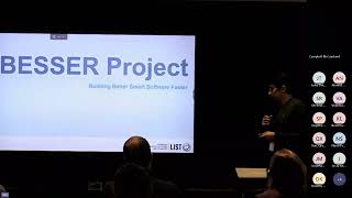 Ivan Alfonso 'BEtter Smart Software fastER (BESSER): an open source low-modeling low-code platform'