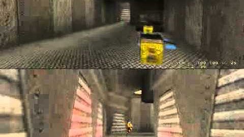 QuakeWorld: Back to back grenade spawn kills