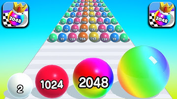 AZ Run, Ball Run 2048, Dream Wedding ​- All Levels Gameplay Android,ios New Mobile Games NVXVSN