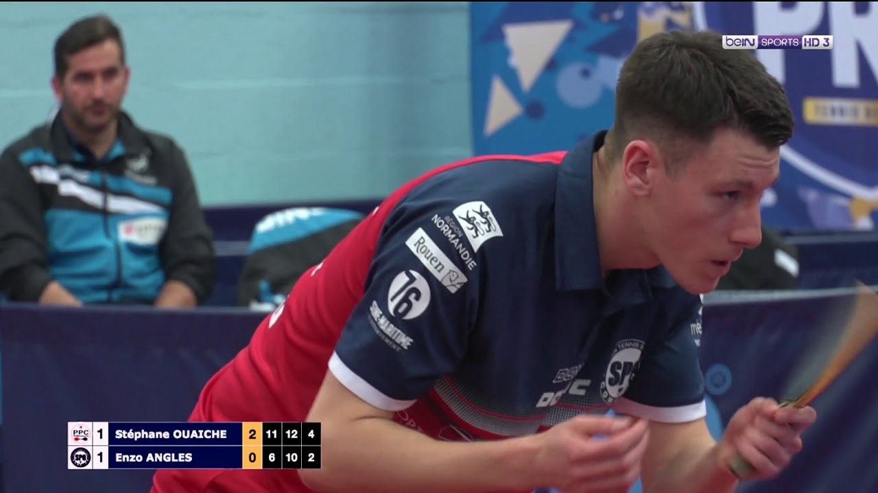 Table Tennis French League Pro A VILLENEUVE Vs ROUEN (2018/2019