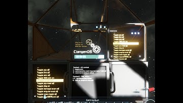 Space Engineers - running several scripts in a uniform screen space with user input streaming