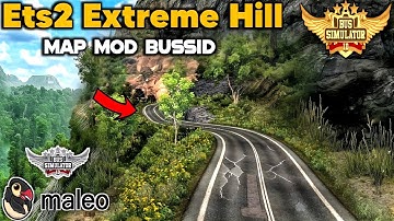 DOWNLOAD! 🔥 ETS2 Level EXTREME Map Mod For Bus Simulator Indonesia।Bussid Mod Map 4.3.3