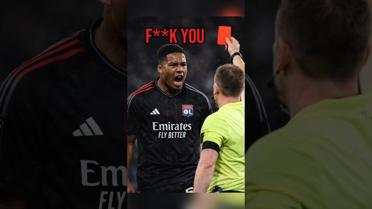 Endricks First Red Card For Lyon Today