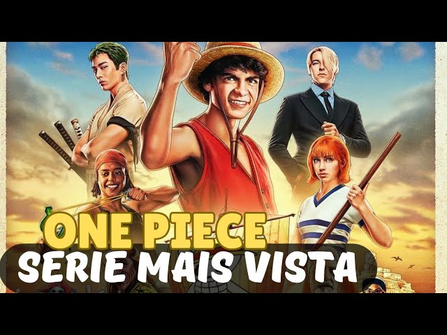 One Piece é a 8ª série mais assistida da Netflix ao redor do mundo
