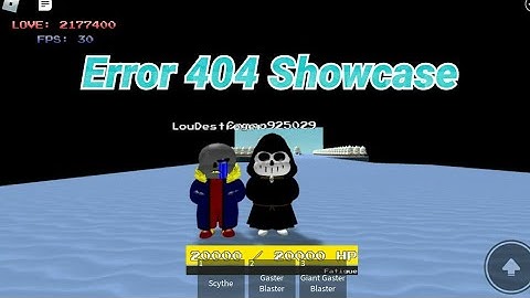 Error 404 Showcase! (SMB2)