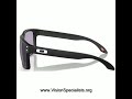 Oakley Holbrook A OO9244 924481 Sunglasses Mens Terrazo Polarized Black 56mm  Matte Black Prizm Slat