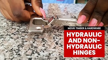 Mzuri Timber & Hardware -  The Difference Between Hydraulic and Non-Hydraulic Malpha Hinges